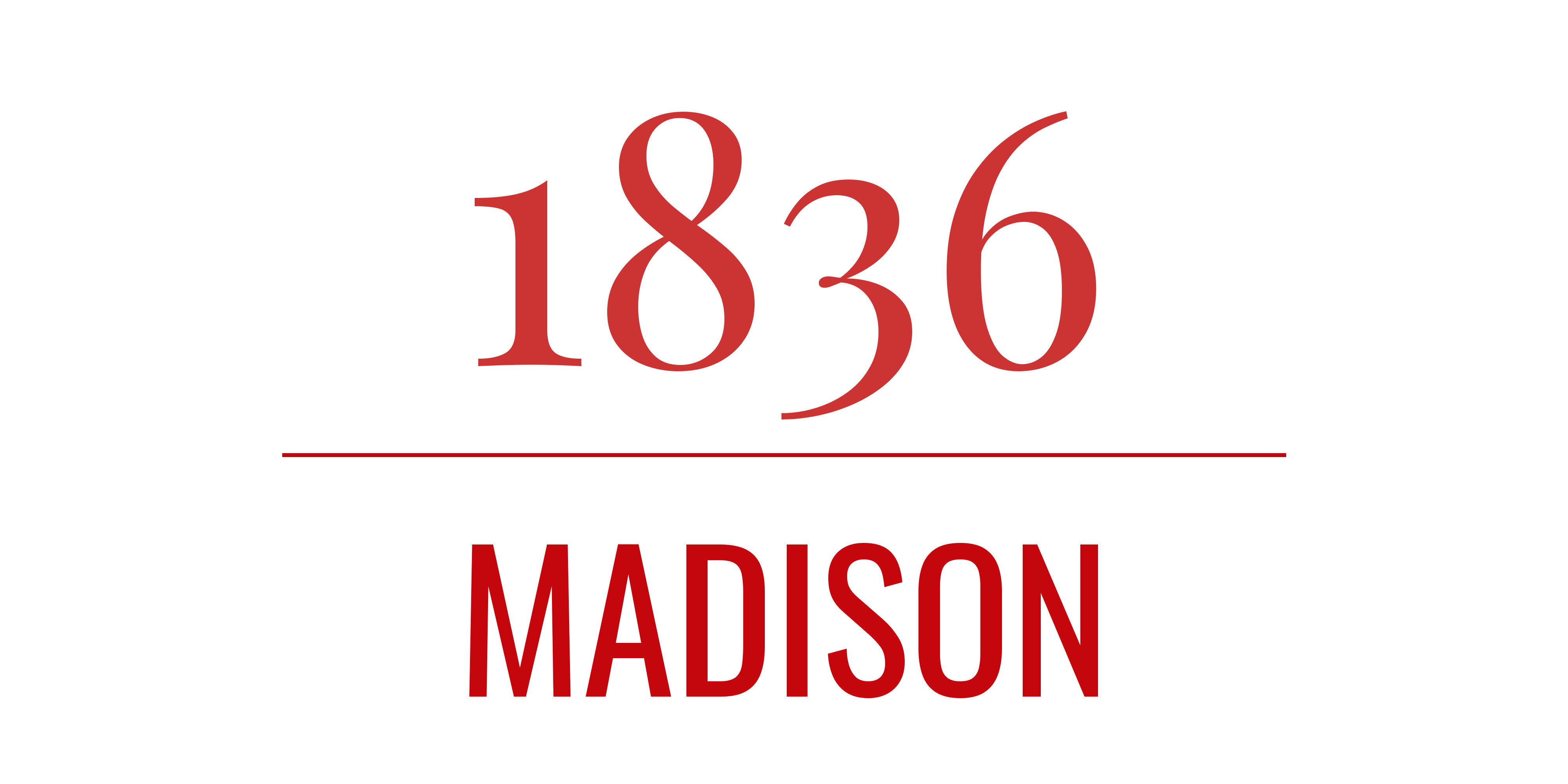 Madison 1836 Year Stacked