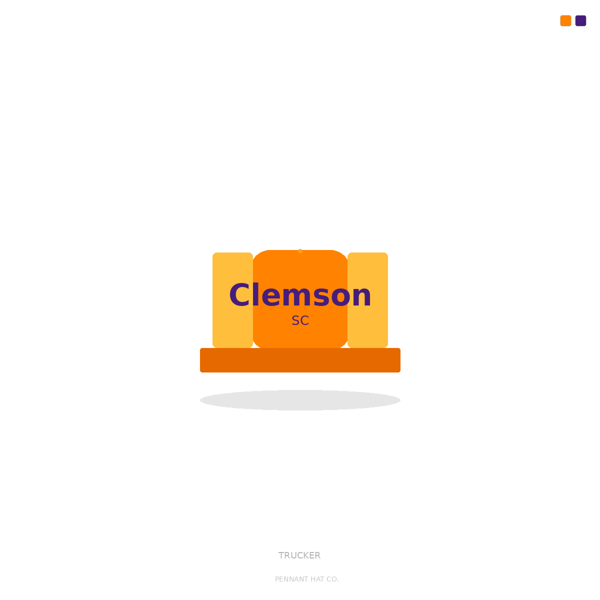Clemson SC Trucker